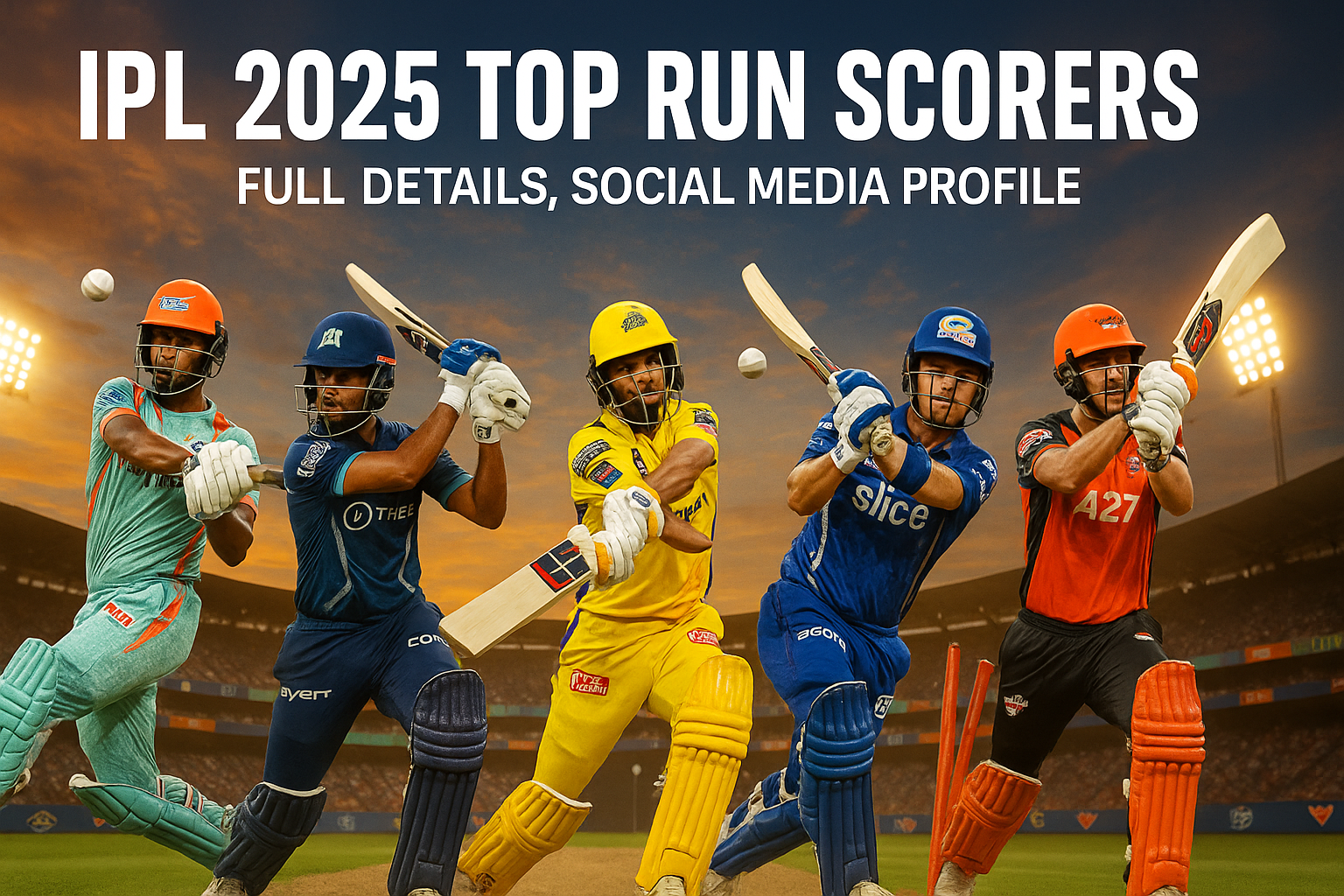IPL 2025 Top Run Scores