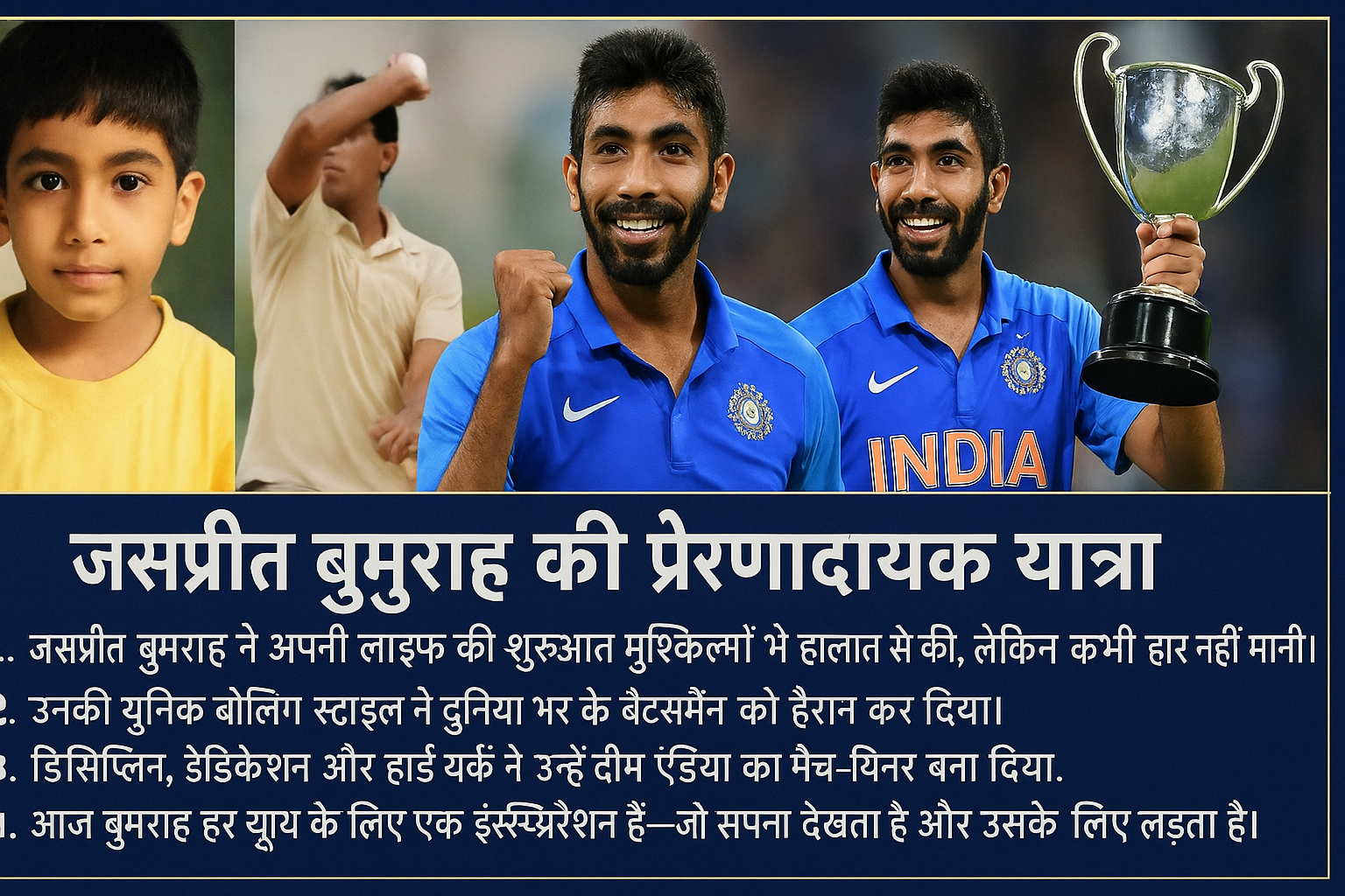 Jasprit Bumrah Biography