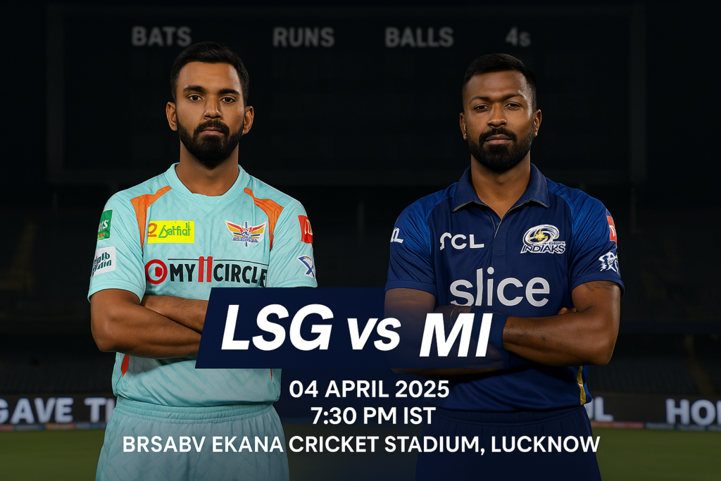 LSG vs MI IPL Live Score