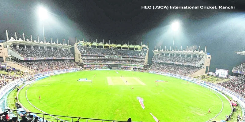 JSCA Stadium Ranchi hosting Jharkhand T20 League 2026 matches