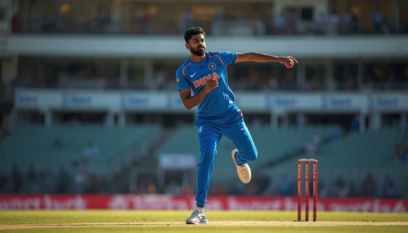 Varun Chakravarthy Asian Games squad: Uncapped spinner Vipraj Nigam celebrating during a domestic T20 match