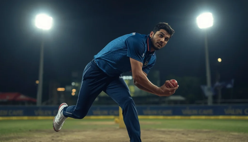 Yash Thakur bowling in training ahead of India vs Afghanistan 1st T20I