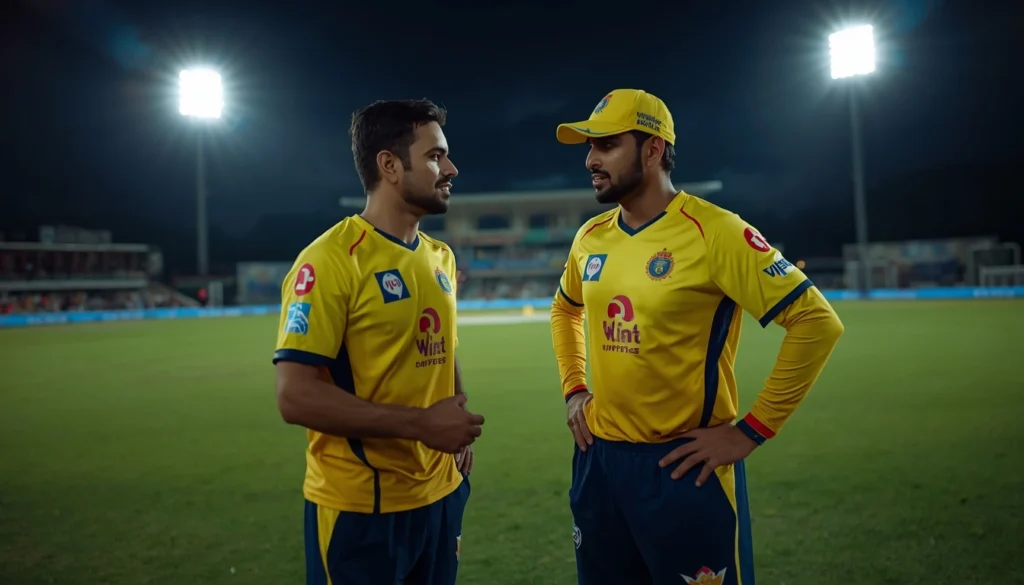 Former India pacer and CSK new head coach Zaheer Khan smiling in official Chennai Super Kings gear.